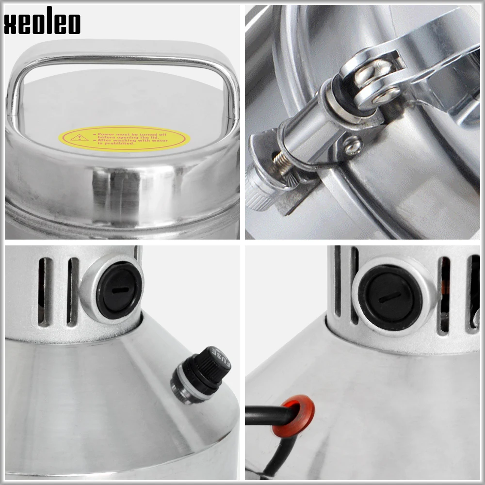 XEOLEO Grain Grind machine Electric Grain grinder Herbs grinder mil 150g Stainless steel Grinding Spices/Herbs powder machine