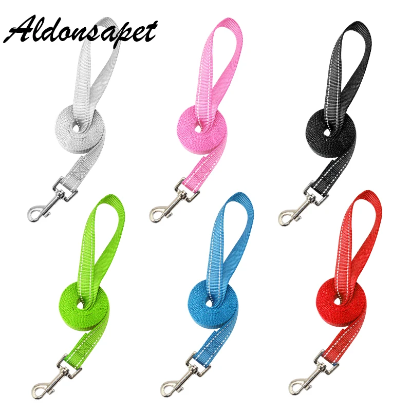 

Reflective Nylon Cat Dog Leash Walking Running Durable Rope Dog Collar Harness Leash For Small Medium Large Dogs Pet Accessories