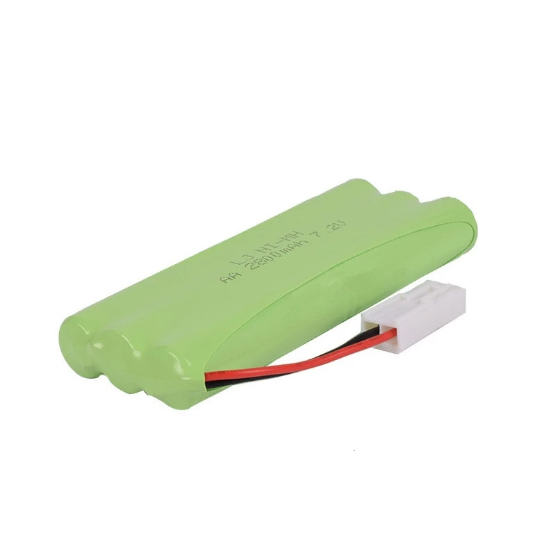 ( H Model ) 7.2v 2800mah NiMH Battery For Rc toys Car Tanks Trains RC Robot Boats Gun Ni-MH AA 2400mah 7.2v Rechargeable Battery
