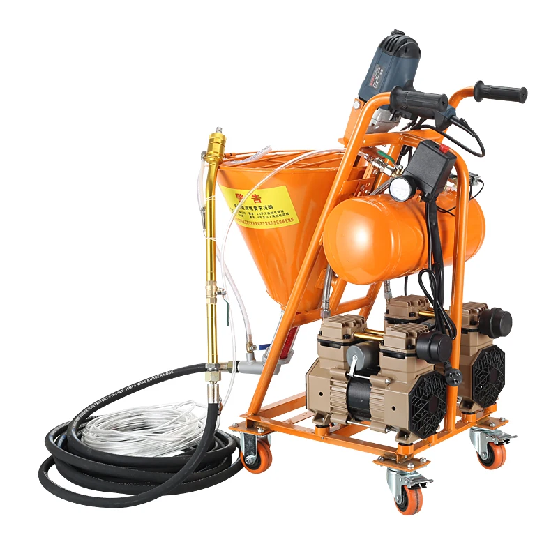 Putty High Pressure Spraying Machine Grouting Machine Grouter Cement waterproof Mending leakage Paint plaster putty sprayer