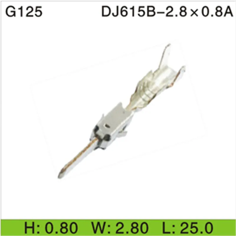 Free shipping 500pcs Car Electronics & Motorcycle Accessories & Parts G125  male terminal connector