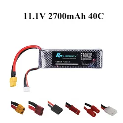 11.1V LiPo Battery For RC Car Airplane Helicopter High Power 11.1 v 2700mAh 3S Battery for RC toys accessories XT60 Plug 803496