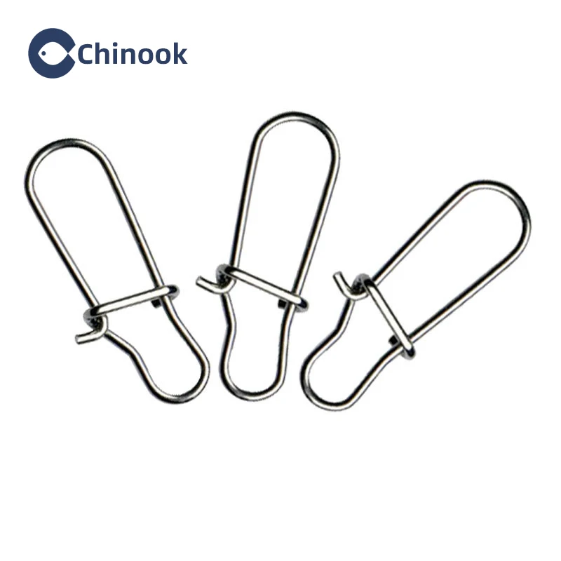 Chinook Ganchos Giratorios Acero Inoxidable – Conector Barril Señuelo - imagen 4