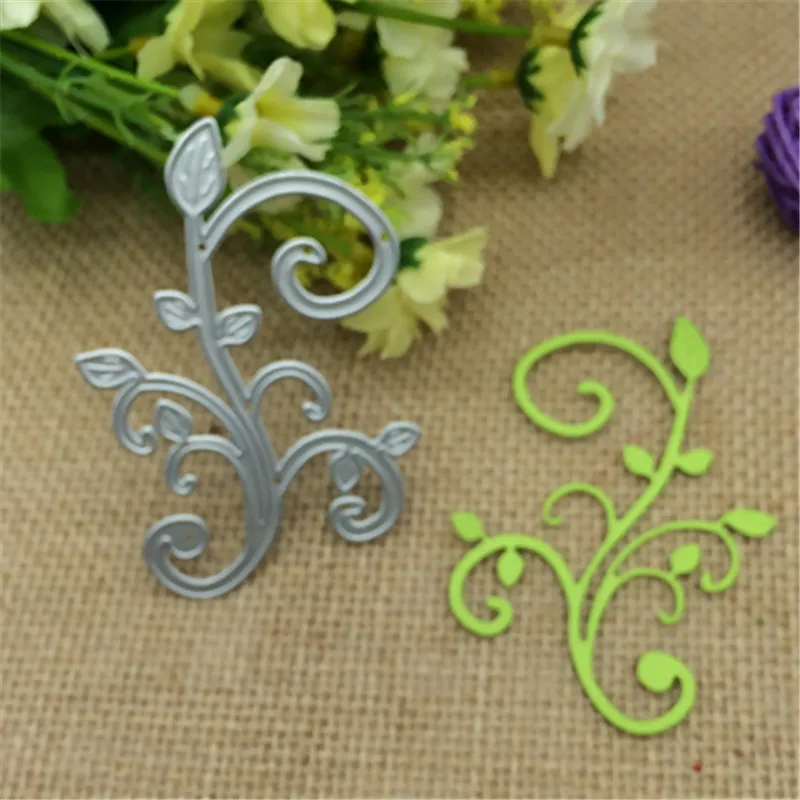 Leaves Metal Cutting Dies Stencils Scrapbooking Decorative Embossing Folder Carbon Steel Paper Card DIY Die Cuts