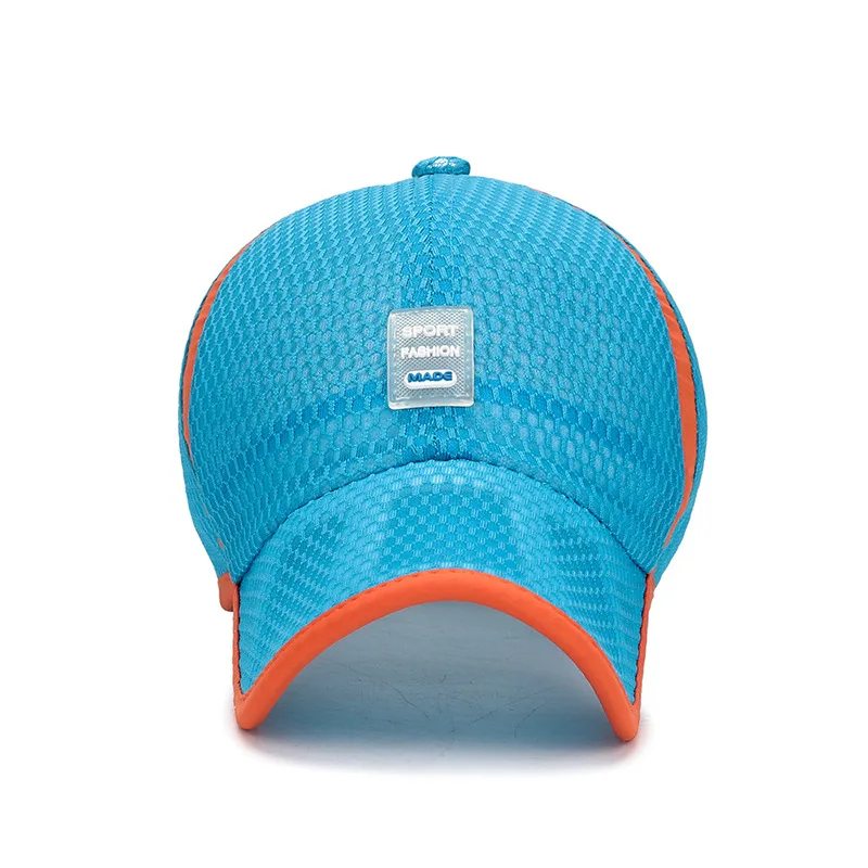 Breathable Children Baseball Cap Summer Sun Hat Adjustbale Mesh Dad Hat for Boys Girls