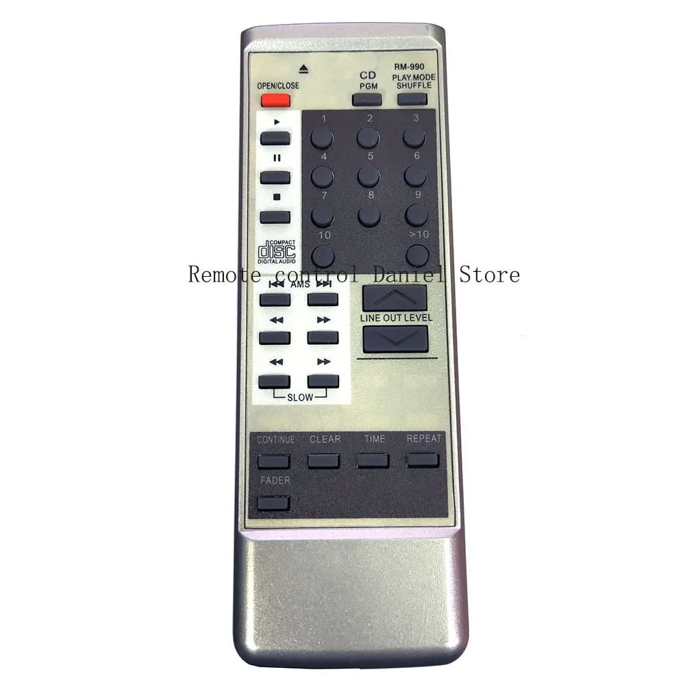 New Replacement RM-990 For Sony CD Player Remote Control CDP227 CDP228 CDP333 CDP497 CDP590 CDP-791 CDP-915 CDP-XA2ES CDP-XE510