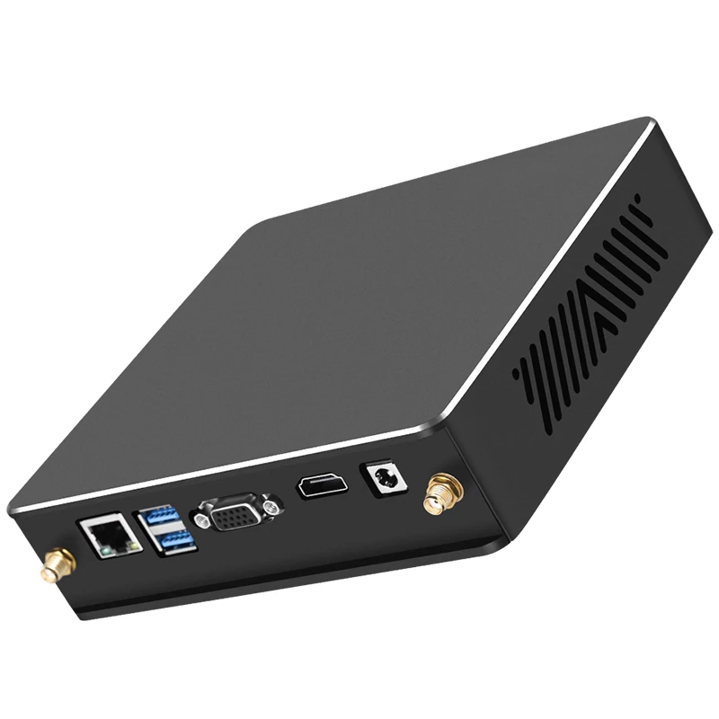 Mini PC Intel Core i3/i5/i7 8GB RAM 128GB/256GB Windows 10 System HDMI-Compatible VGA Dual OutputDual-Band WiFi Gigabit Ethernet