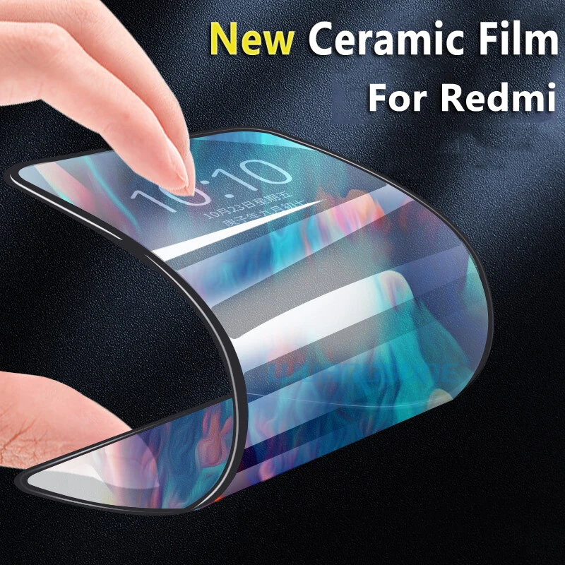 Full Cover Ceramic Screen Protector Film for Xioami Redmi Note 12 11 10 Pro Max 10T lite 10S 4G 5G Super Toughness Anti-broken