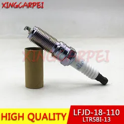 4pcs LFJD-18-110 LTR5BI-13 Iridium Spark Plug fit for Mazda 3 5 6 CX-7 TRIBUTE 2.0 2.3 2.5L LTR5BI13 ITV16 90083 LFJD18110