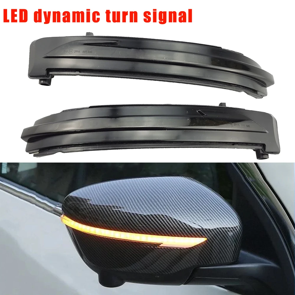 NEW Dynamic Blinker For Nissan X-Trail T32 Qashqai J11 Murano Z52 Navara NP300 Pathfinder Juke LED turn signal lights Mirror