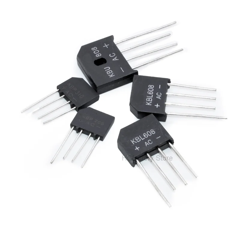 Originele 5uds KBU1010 Kbu-1010 10A 1000V Bruggelijkrichter Diode Kbu1510 Kbu-1510 Kbu808 Kbu-808 KBU810 Kbu-810