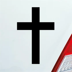Car Stickers In Your Desired Colour Cross Church Church Crucifix Crucifix Believe Wall Bumper Laptop Art Car Stickers