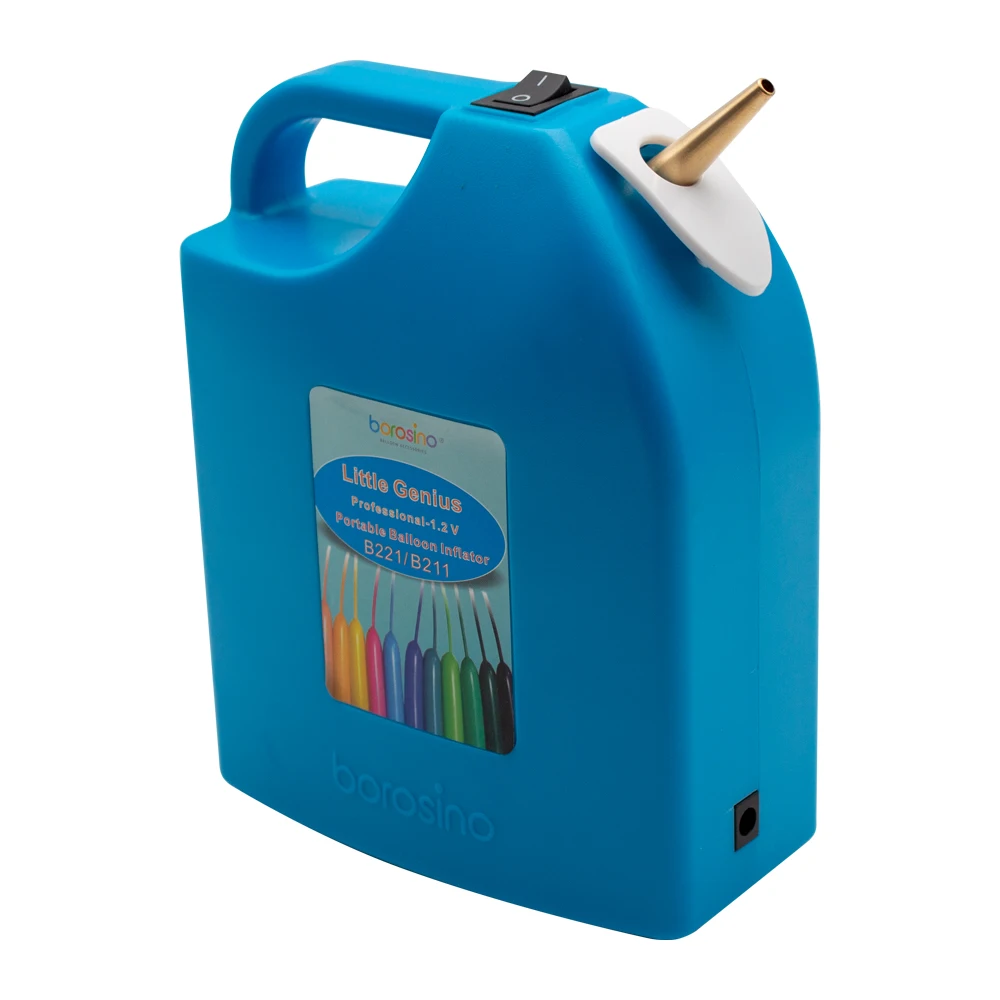 ชาร์จยาวบอลลูน Air Inflator แบบพกพาไร้สายบอลลูนปั๊ม DC 12V Y