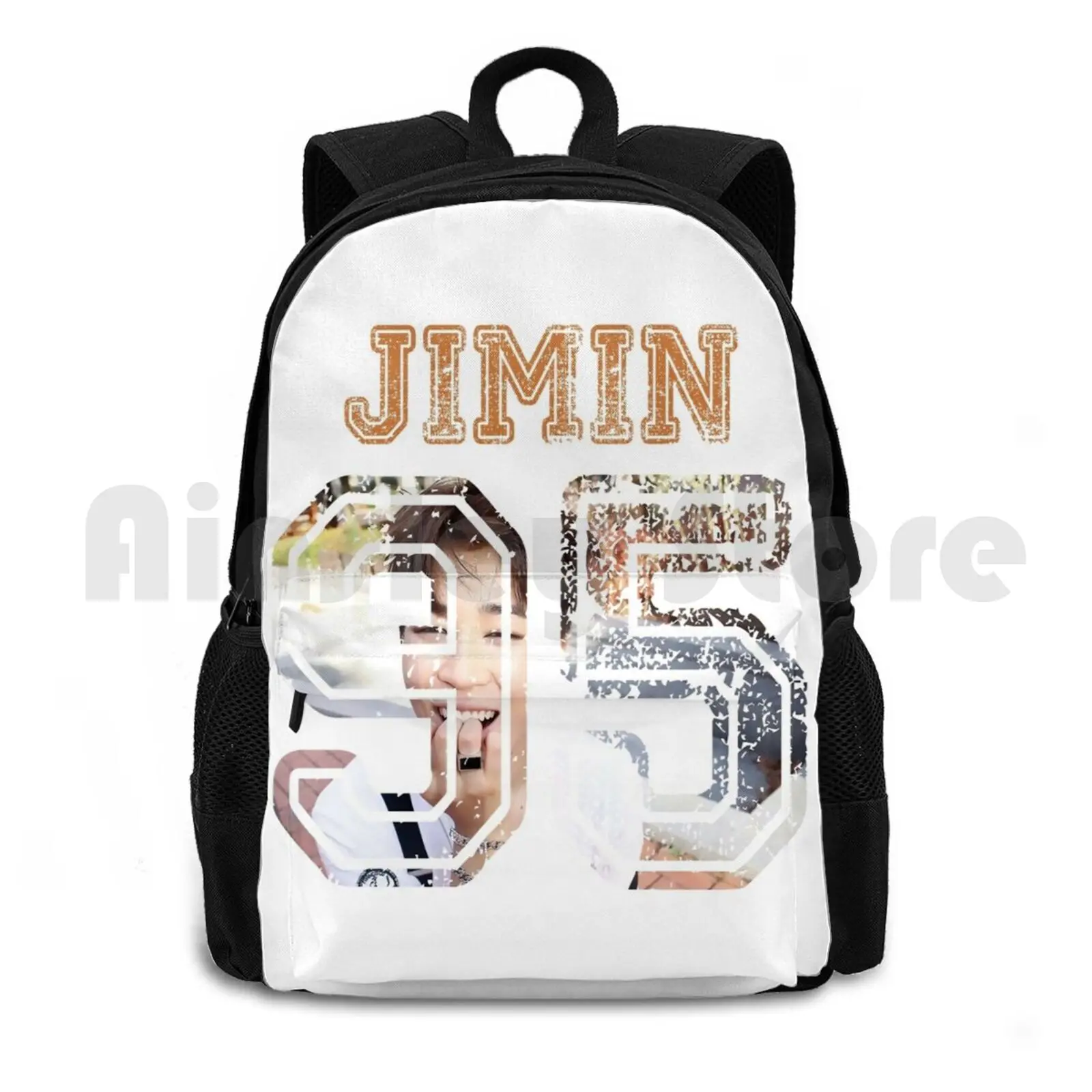 

Jimin наружный походный рюкзак Водонепроницаемый Кемпинг путешествия для мальчиков Kpop Hallyu хип-хоп Музыка Корейский Парк Jimin