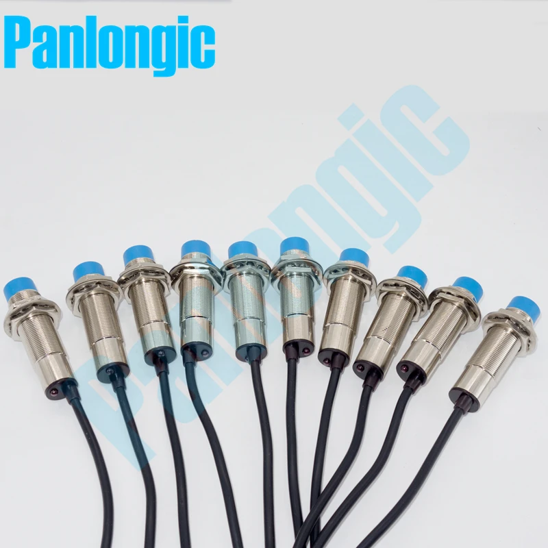 Imagem -02 - Sensor de Proximidade Indutivo M18 com 10 Peças Excitação bx ax por segundo mm Detecção Npn Pnp Nenhum nc Abertura Normalmente Fechamento