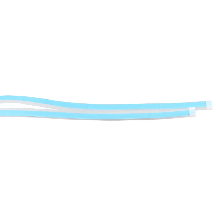 daytime running light ultra-thin light guide 45 60cm two-color streamer light car tear-eye light white yellow turn signal