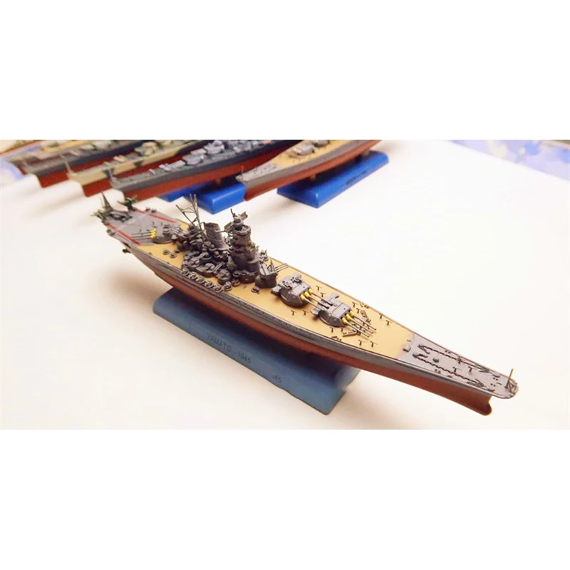 Diecast 1:1000 Scale Alloy Finished Product Battleship Yamato Battleship Decoration Model Collection Souvenir Display Toys