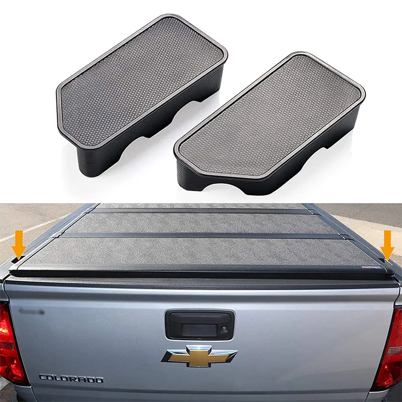 Truck Bed Rail Stake Pocket Cover for 2014 2015 2016 2017 2018 GMC Sierra 1500 Chevrolet Silverado 1500 2500HD 3500 Hole Plug