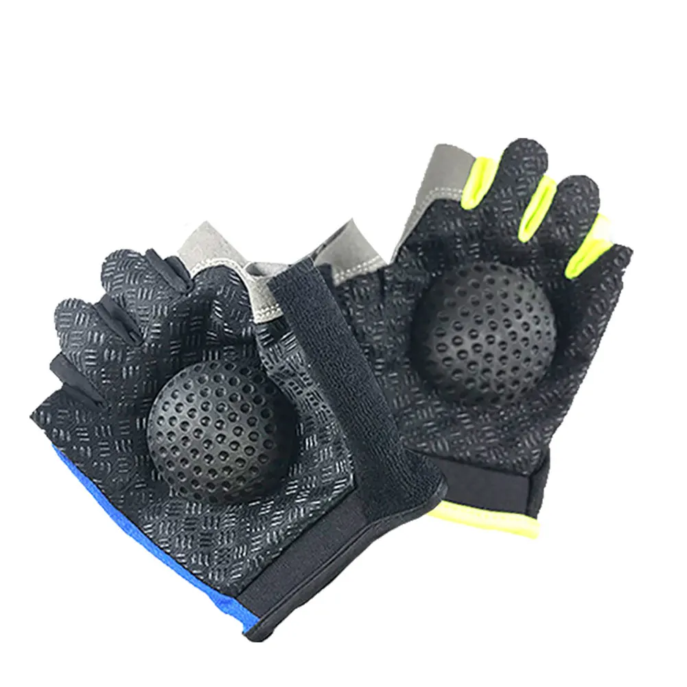 Adult Kids Basketball Practice Ball Control Shooting Training Half Finger Gloves