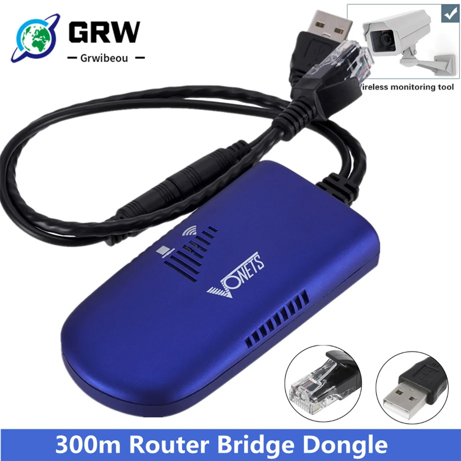 VAP11G-300 RJ45 Mini Wifi Wireless Bridge Wifi Repeater Routers wi-fi for Computer Networking Camera Monitor Q15183