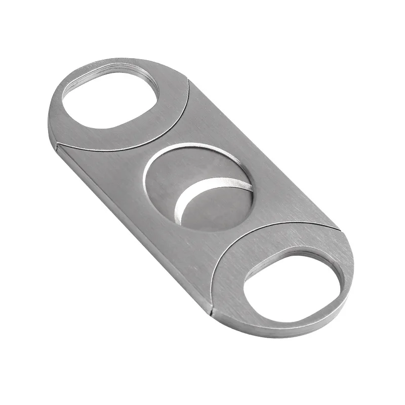 

Cigar Cutter Brand Stainless Steel Metal Cigar Cutter Guillotine Cigar Scissors Gift Portable Smoking Accessories Cigar