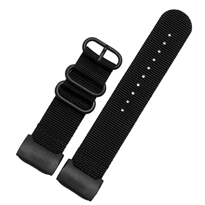 Nylon Watch Band Strap For Casio G-SHOCK Modified Small Mud King GG-1000 GWG-100 GSG-100 Canvas Watchband Black Khaki Bracelet