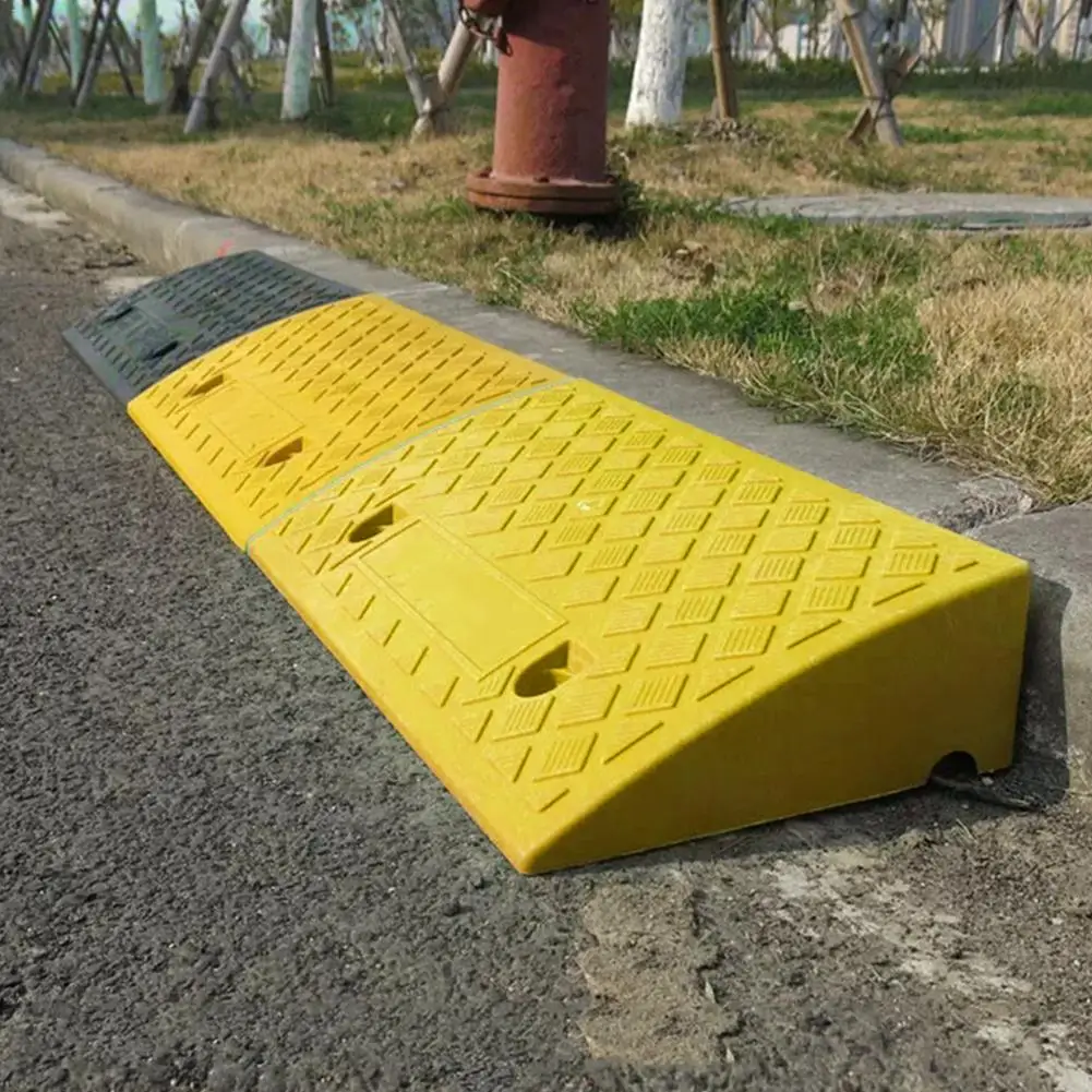 Curb Ramp In Tire Accessories Lightweight Plastic Curb Ramps For Wheelchair Mobility ,Scooter, Bike, Motorcycle,Loading Dock