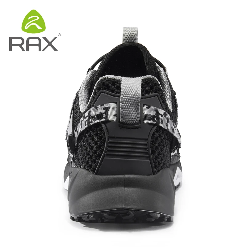 RAX New Men Women Quick Dry Aqua Shoes Non Slip Breathable Mesh Upstream Water Shoes Summer Hiking Fishing Shoes Outdoor Sports