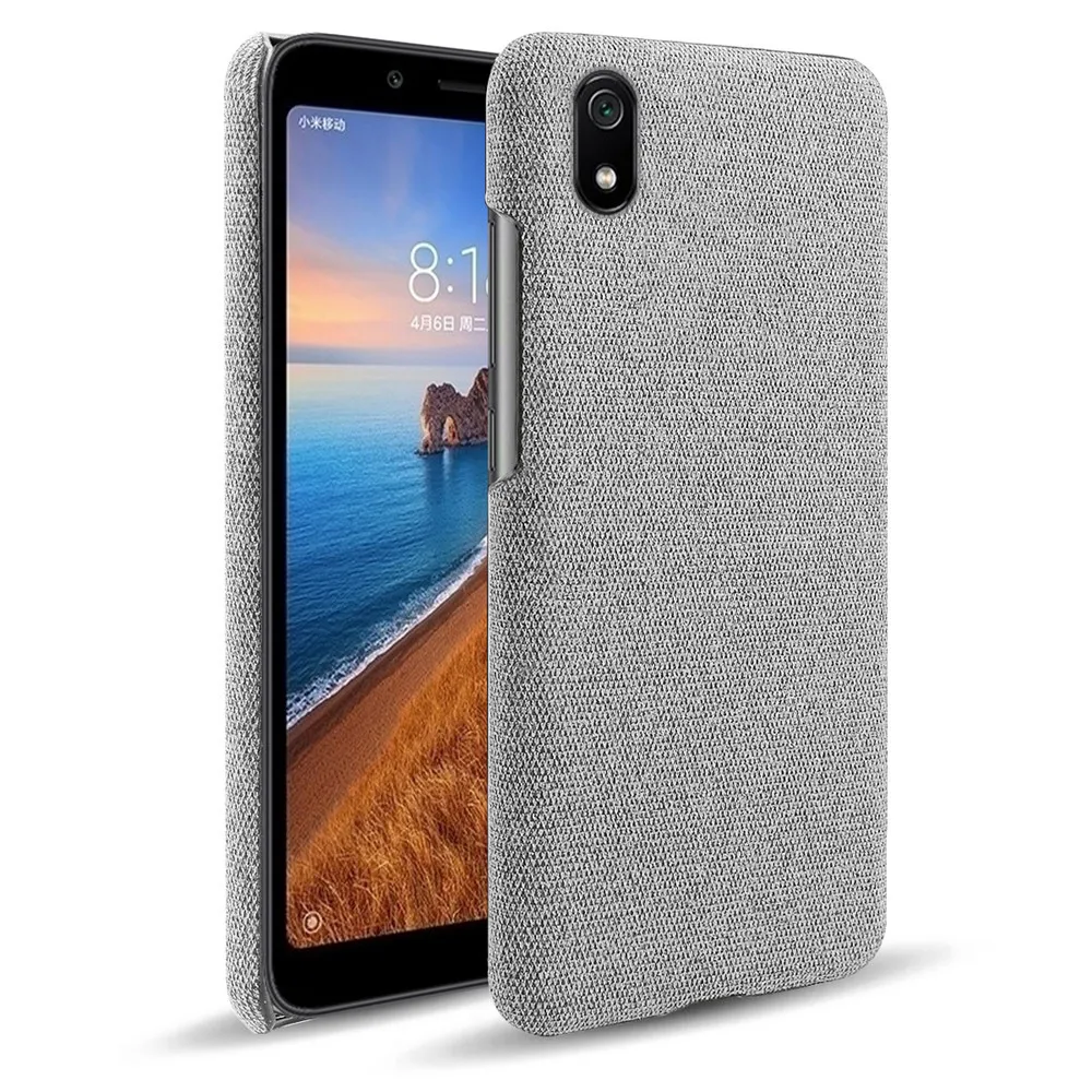 Тканевые Чехлы для Redmi 7A, тонкий тканевый жесткий чехол в стиле ретро для телефона Xiaomi Redmi 7A, 7 A, 5,45 дюйма, MZB7995IN, M1903C3EG, чехол, Обложка