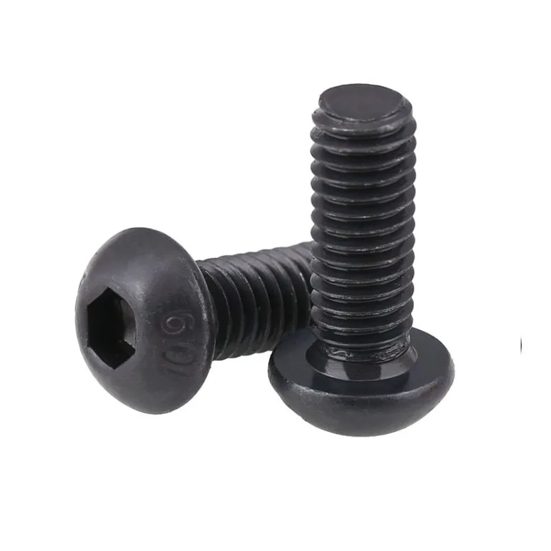 American Round Head Hexagon Screw Pan Head Bolt 10.9 grade high-strength screws 4 # -40 6 # -32 8 # -32 5Pcs