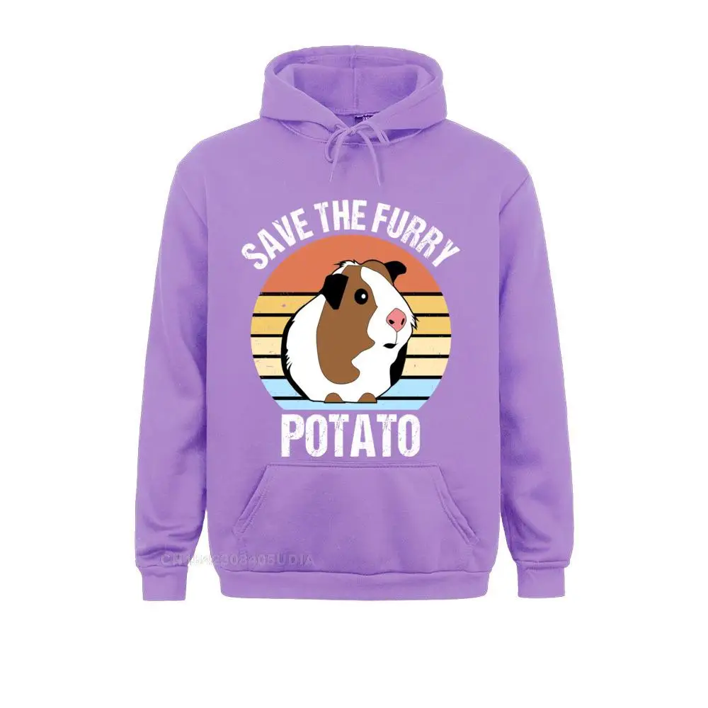 Long Sleeve Hoodies Youth Sweatshirts Save The Furry Potato Funny Guinea Pig Pullover Hoodie Custom Hoods Rife