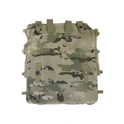 TMC Tactical Vest Zipper Pouches Bag 500D Multicam for Airsoft Tactical Vest Zip Panel Back Pack NG Ver Free Shipping