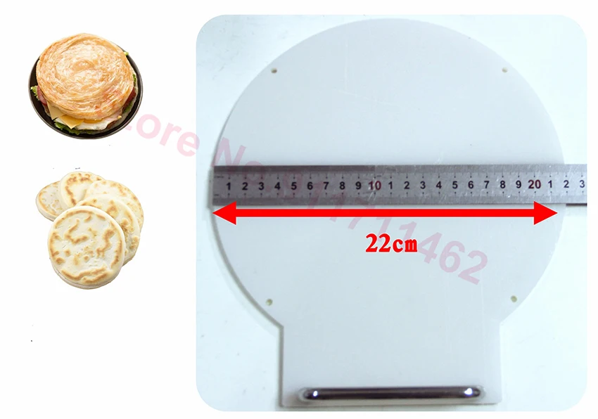 Máquina de prensado de masa, máquina para aplanar tortillas eléctrica comercial, 22CM