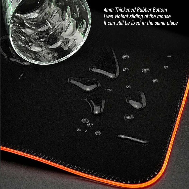 Universe Space Nebula Gaming Mouse Pad Rgb Solar System Mousepad Backlight For Pc Mice Capter Gamer