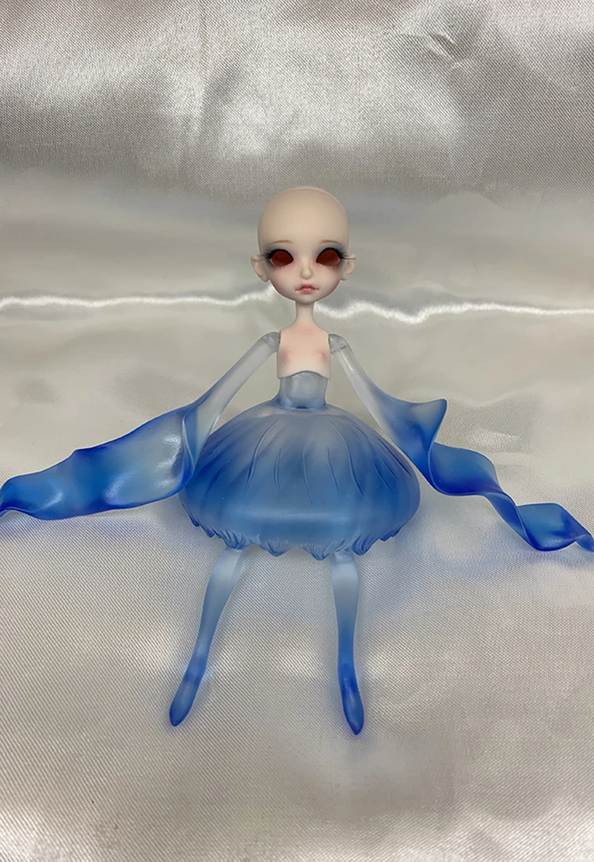 BJD doll 1/8 jellyfish A birthday present High Quality Articulated puppet Toys gift Dolly Model nude Collection