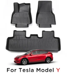 Accessori per auto personalizzati per Tesla Model Y tappetino TPE ECO Trunk Mat Fronk tappetino posteriore guida a sinistra e a destra 5 o 7 posti