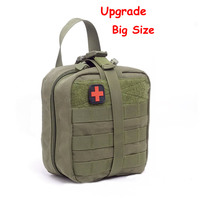 Outdoor First Aid Pouch Bag 1000D Nylon Molle IFAK  Medical Kit Outdoor EMT Emergency EDC Rip-Away Survival Pack