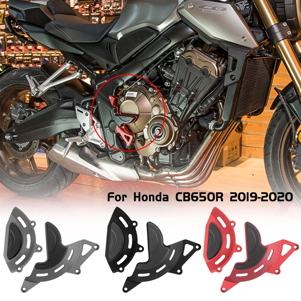 

CB 650R Engine Stator Cover Guard Case Crash Pads Frame Slider Protector For HONDA CB650R 2019-2022 Neo Sports Cafe Accessories