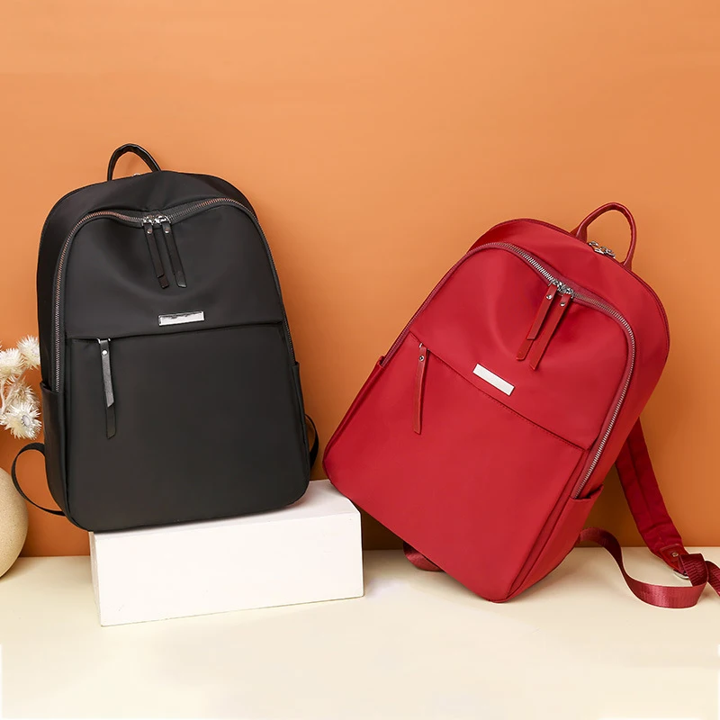 Buylor-mochila Oxford para mujer, bolso de ordenador Simple, bolso escolar de hombro para niña, mochila de viaje de gran capacidad