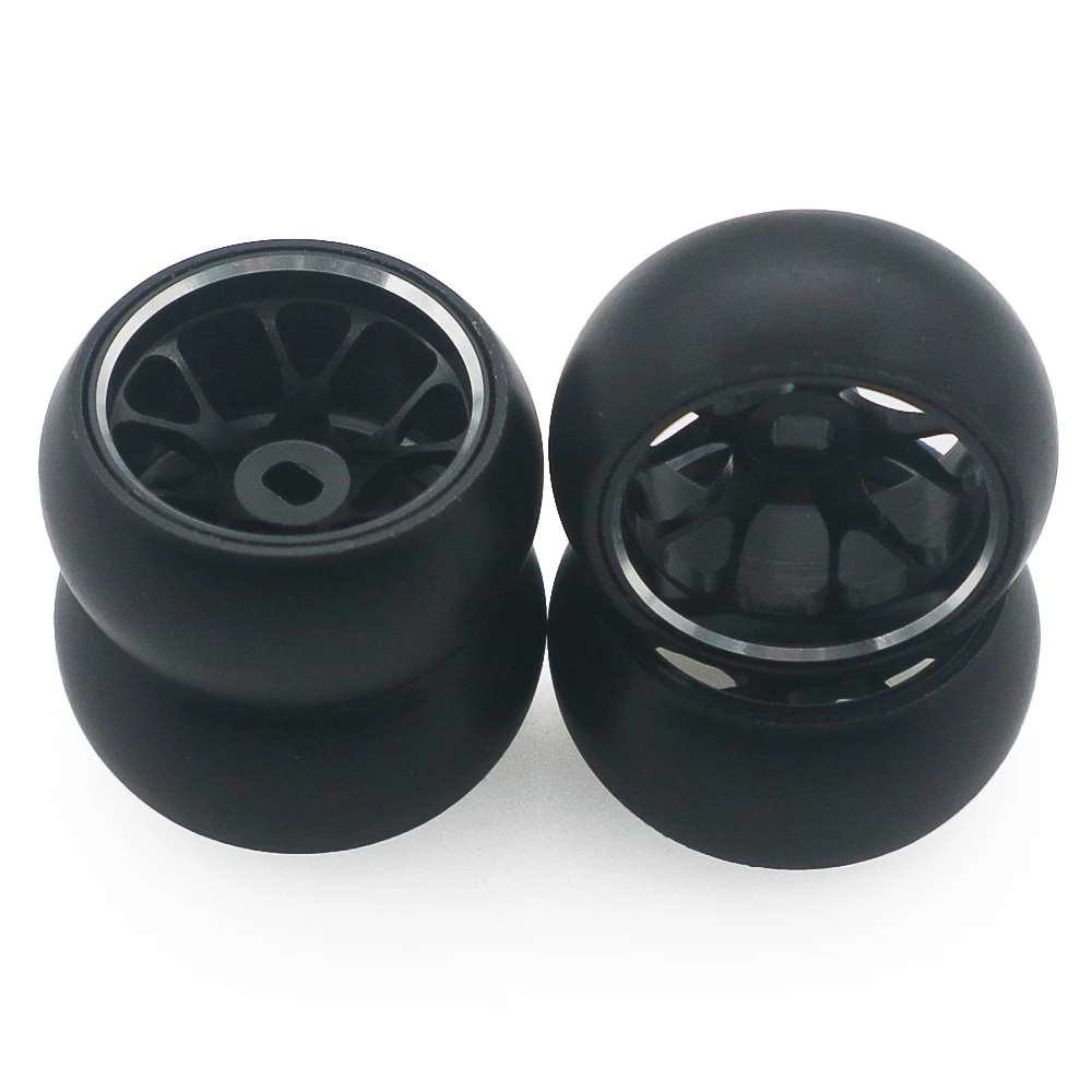 4pcs/set alloy wheel rim 10 spoke +drift tire for rc 1/28 Wltoy K969 K989 P929 rally kyosho mini-Z Q D hobby model car - view 6