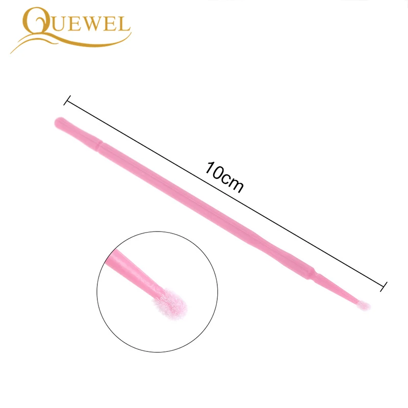 Quewel Disposable Eyelash Extension Brushes Lashes Extensiones Cotton swabs Individual Applicators Mascara Durable MakeupTools