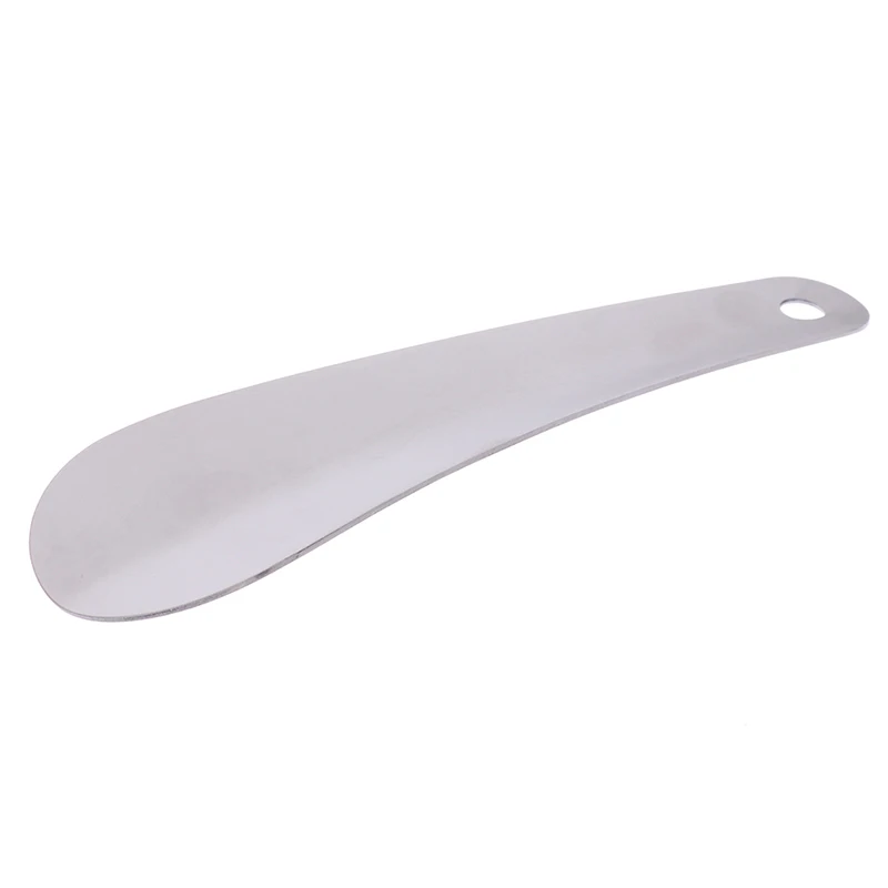 1PCS Professional Shoe Horn Mini Silver Color Portable 14.5cm Stainless Steel Metal Shoe Horn Spoon Shoehorn