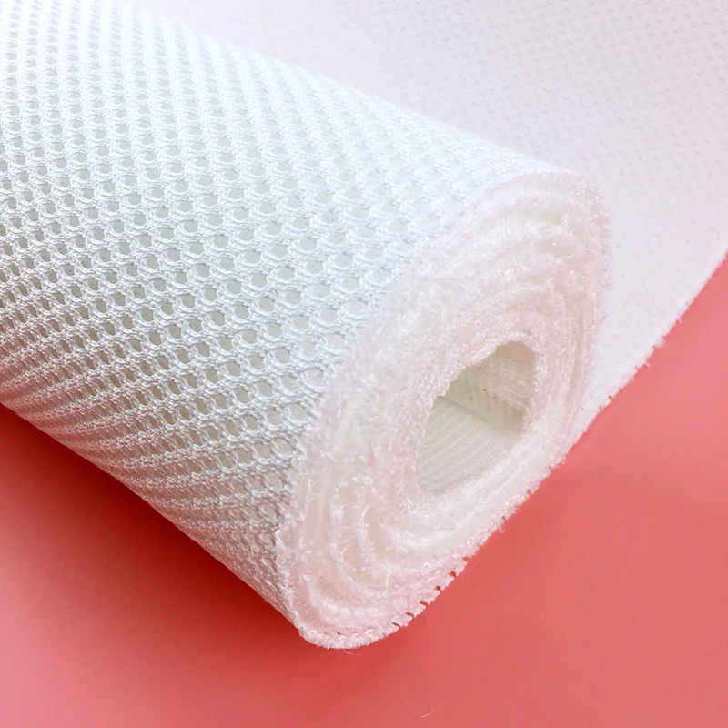 Super Heavy Air Spacer Mesh Fabrics For Anti Bee Suit 50cm*50cm Soft Thick Breathable Sport Wear 8-10mm Thickness