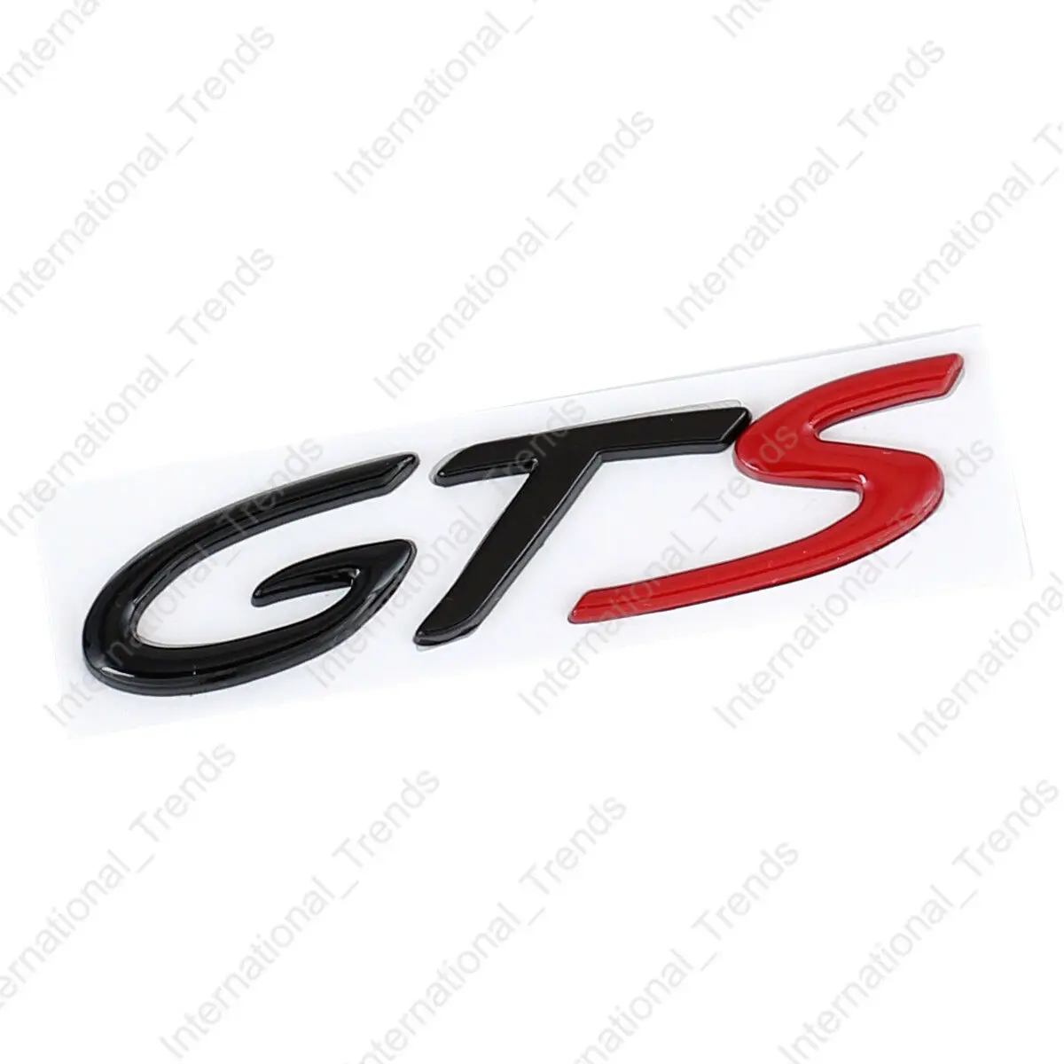 GTS Rear Trunk Lid Emblem Badge Sticker Car Accessories