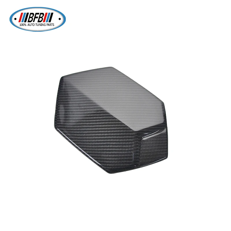 

BFB 1Piece Gas Tank Fuel Oil Cap Cover Trim Add on Style Dry Carbon Fit For Lamborghini