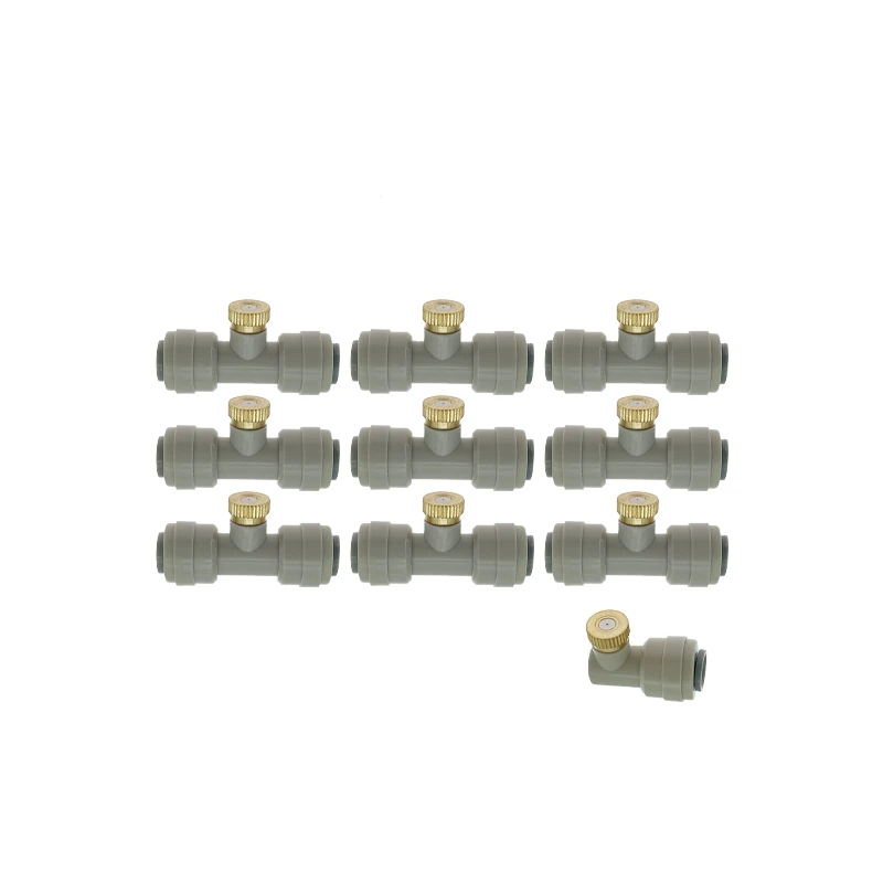 New Misting Nozzles Kit Fog Nozzles For Patio Misting System Outdoor Cooling System Garden Water Mister
