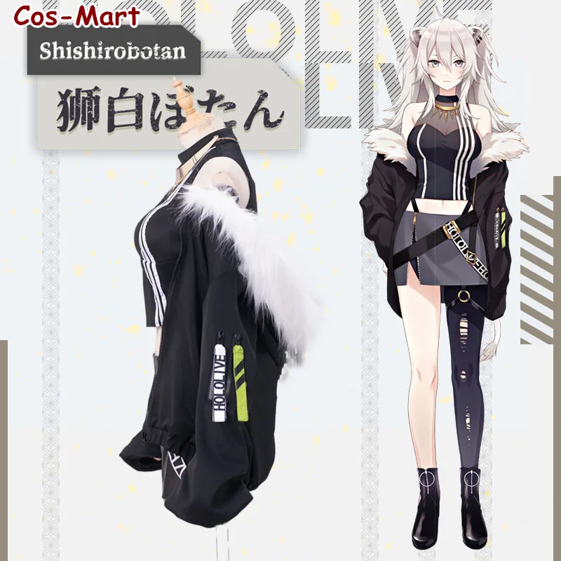 Cos-Mart Anime VTuber Hololive Shishiro Botan Costume Cosplay l\'originale usura quotidiana uniformi attività festa giochi di ruolo abbigliamento