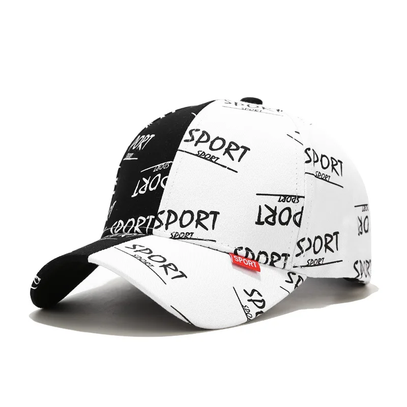 Newest summer adult casual cotton baseball caps Men women Patchwork long belt hip hop  snapback hats