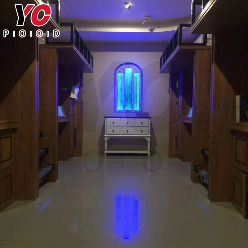 YOPOOD original theme dormitory scenario suspense story room escape theme design customized props escape room