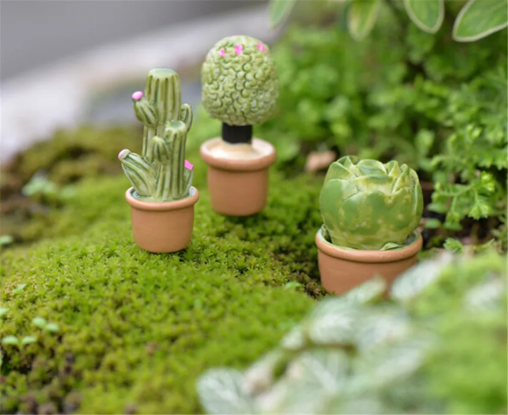 ミニチュアドールハウス1/12,緑の植物のために鉢植え,ドールハウス,家具,家の装飾,鉢植えのシミュレーション